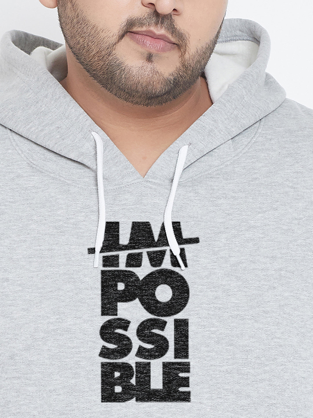 Printed Stylish Casual Winter Hooded Sweatshirt