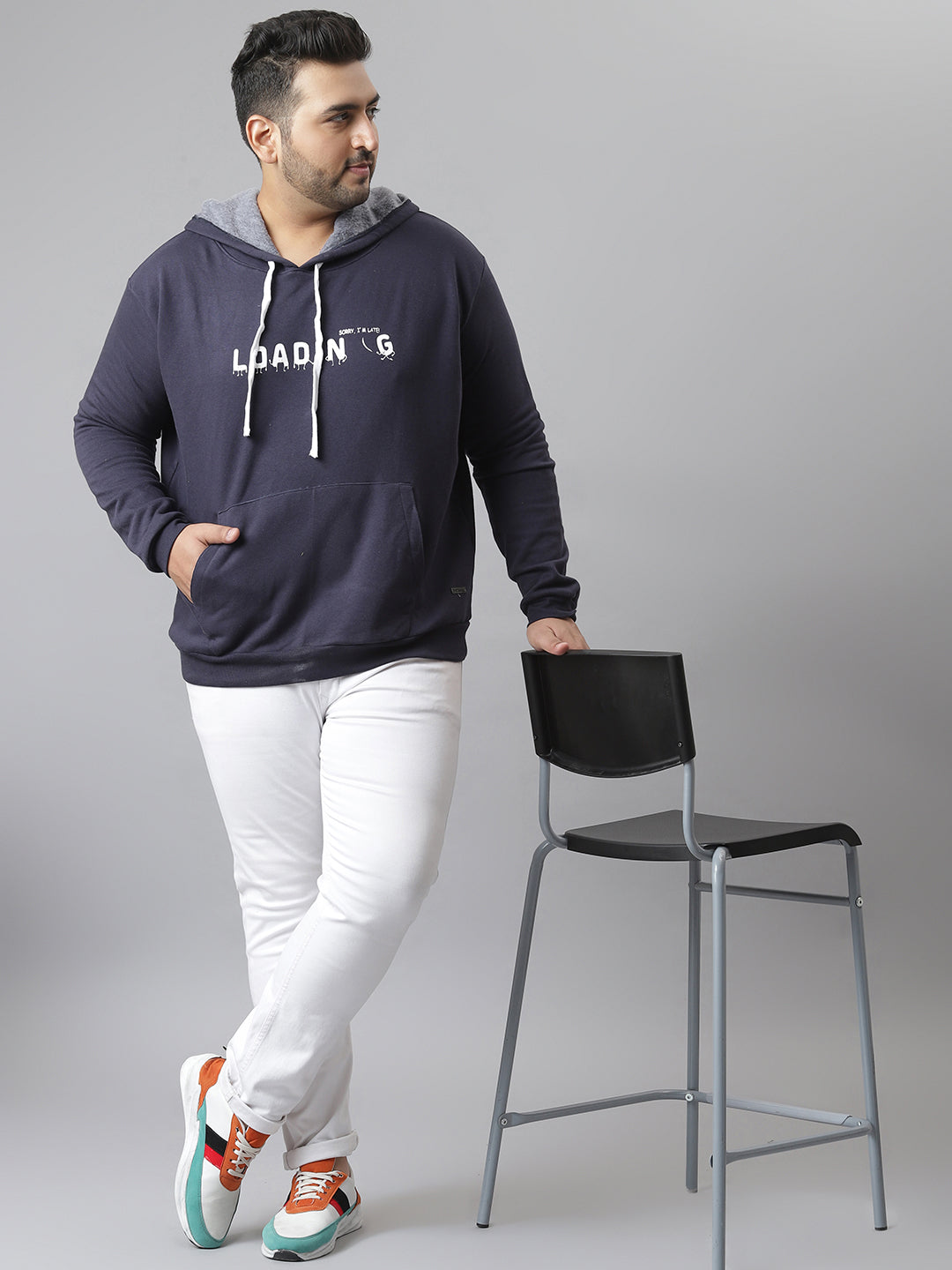 Printed Hooded Sweatshirt