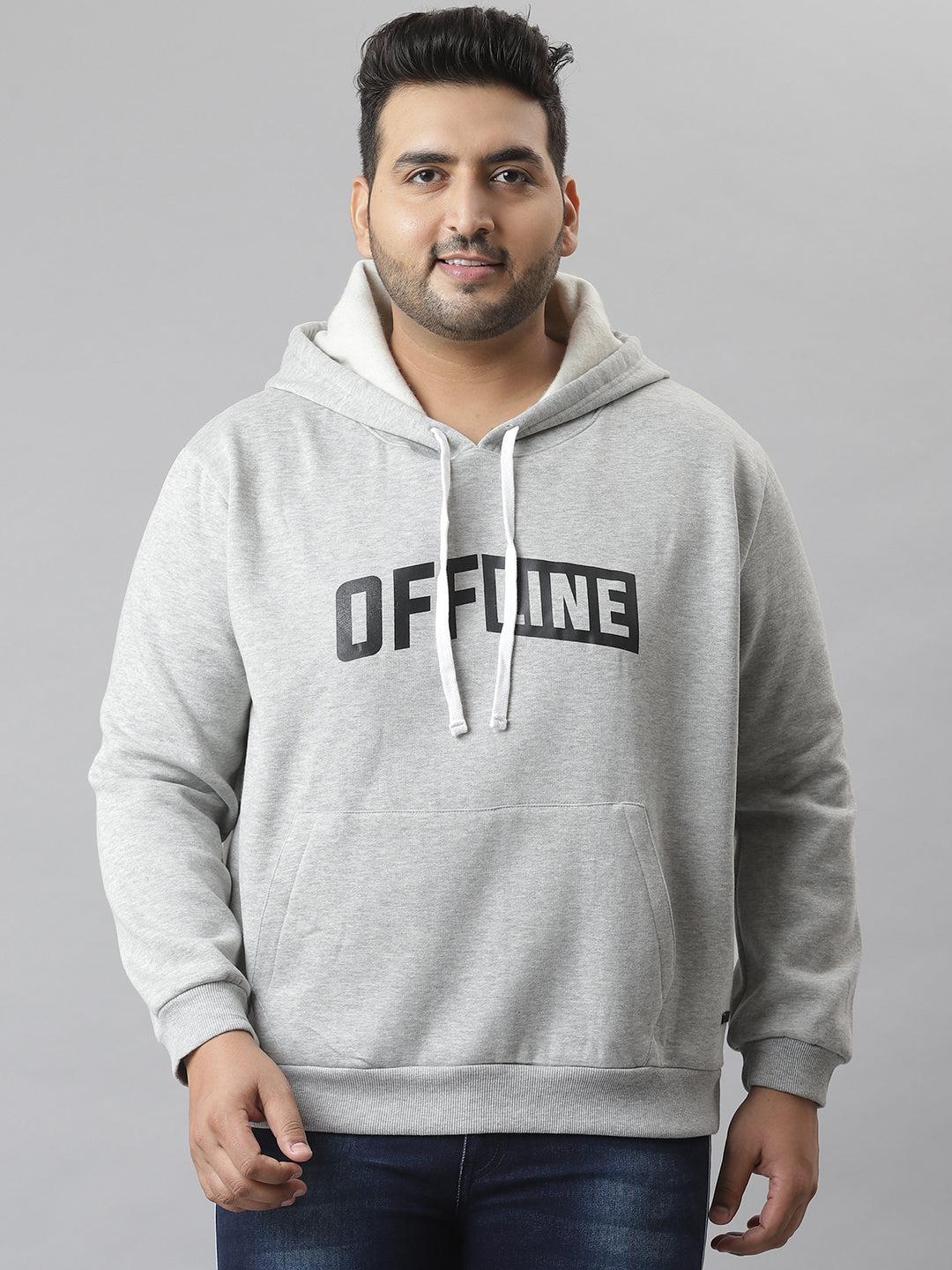 Printed Hooded Sweatshirt