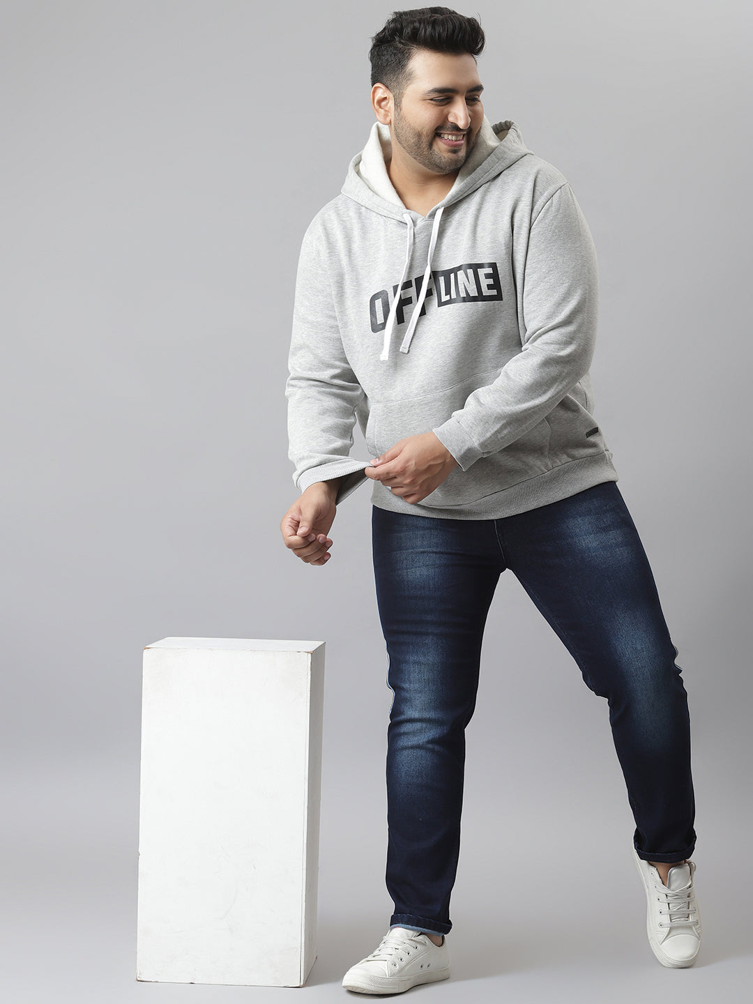 Printed Hooded Sweatshirt