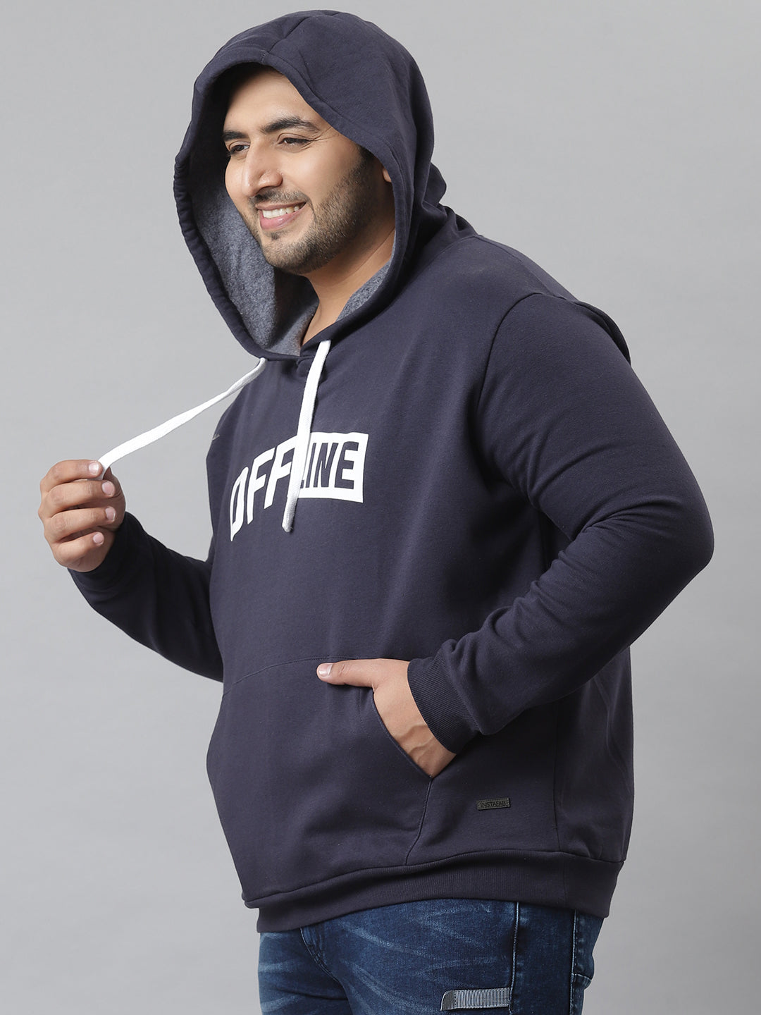 Printed Hooded Sweatshirt