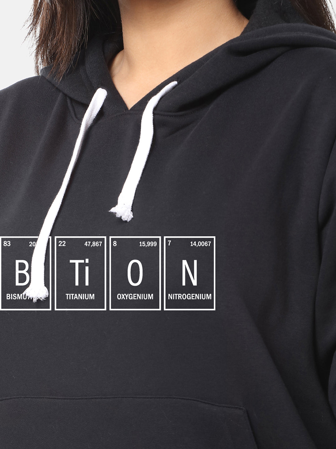 WOMEN TYPOGRAPHIC HOODIE
