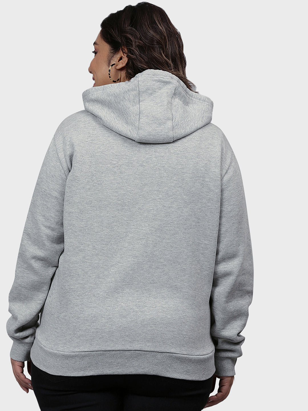 Grey Casual Hoodie