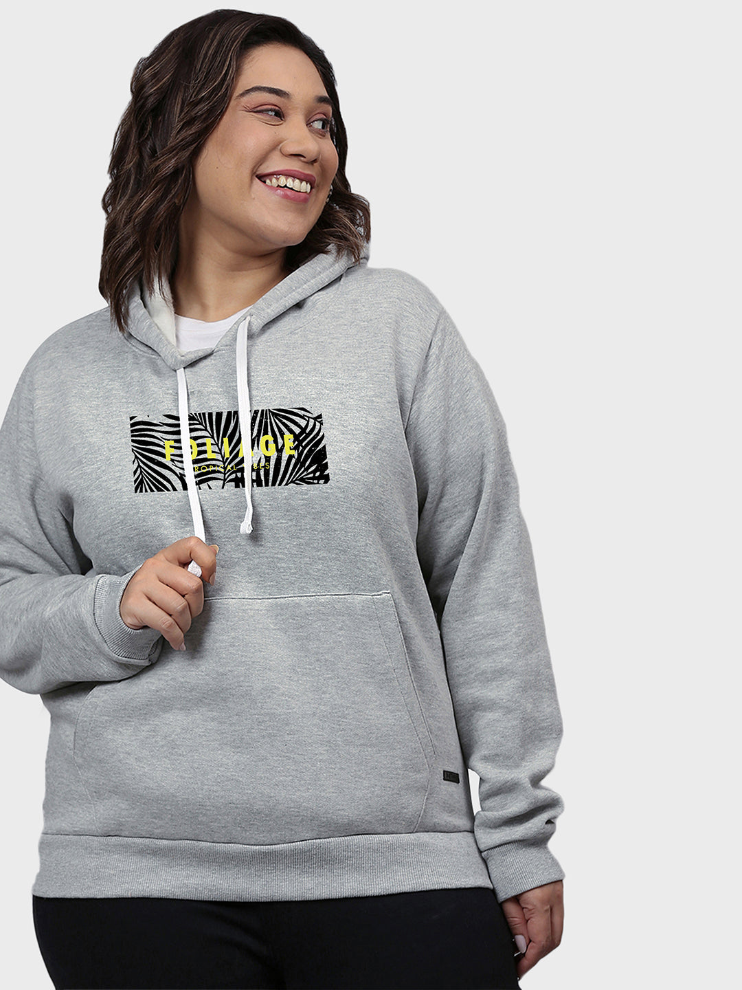 Typographic Sweatshirt With Hood