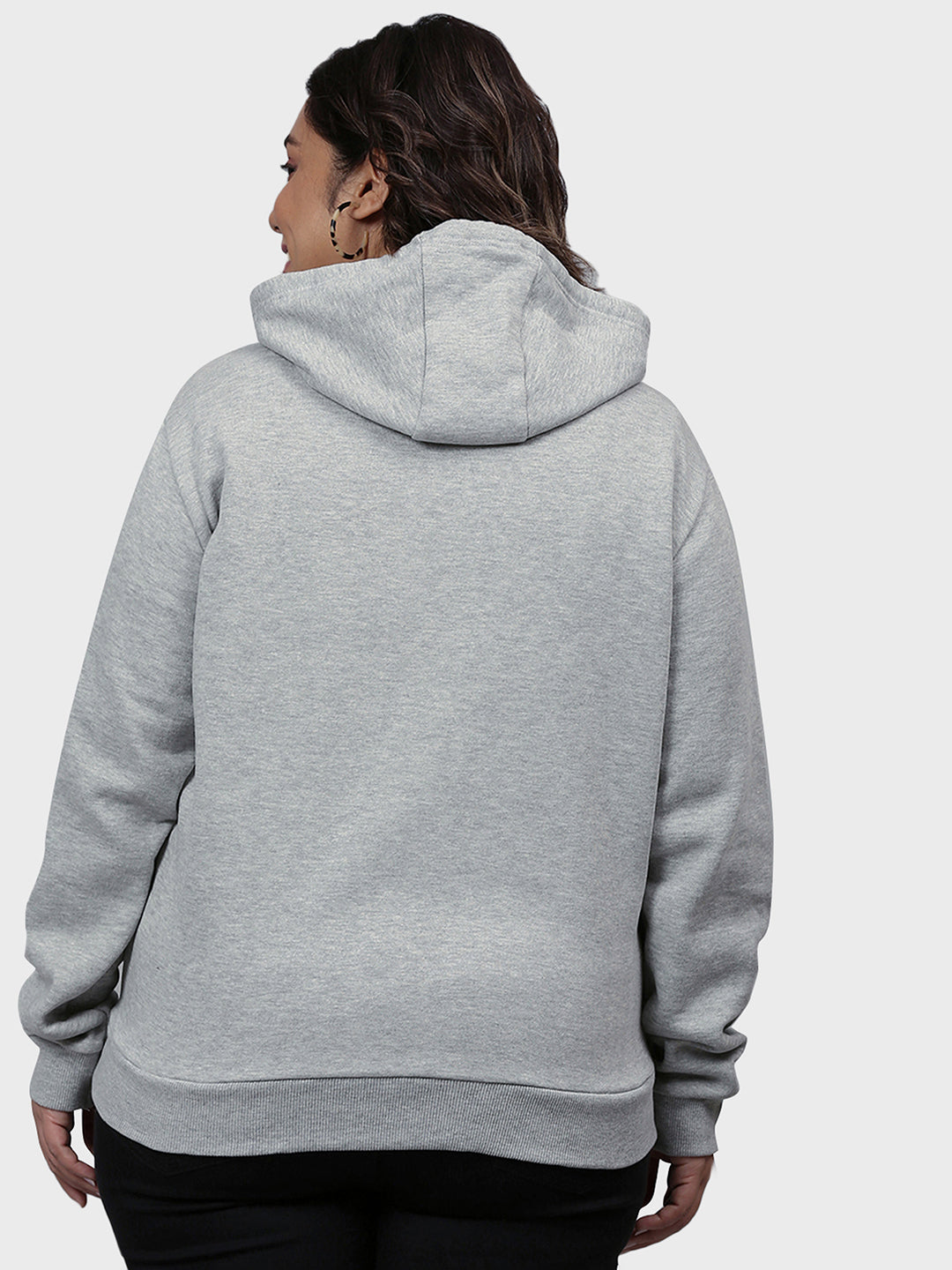 Typographic Sweatshirt With Hood