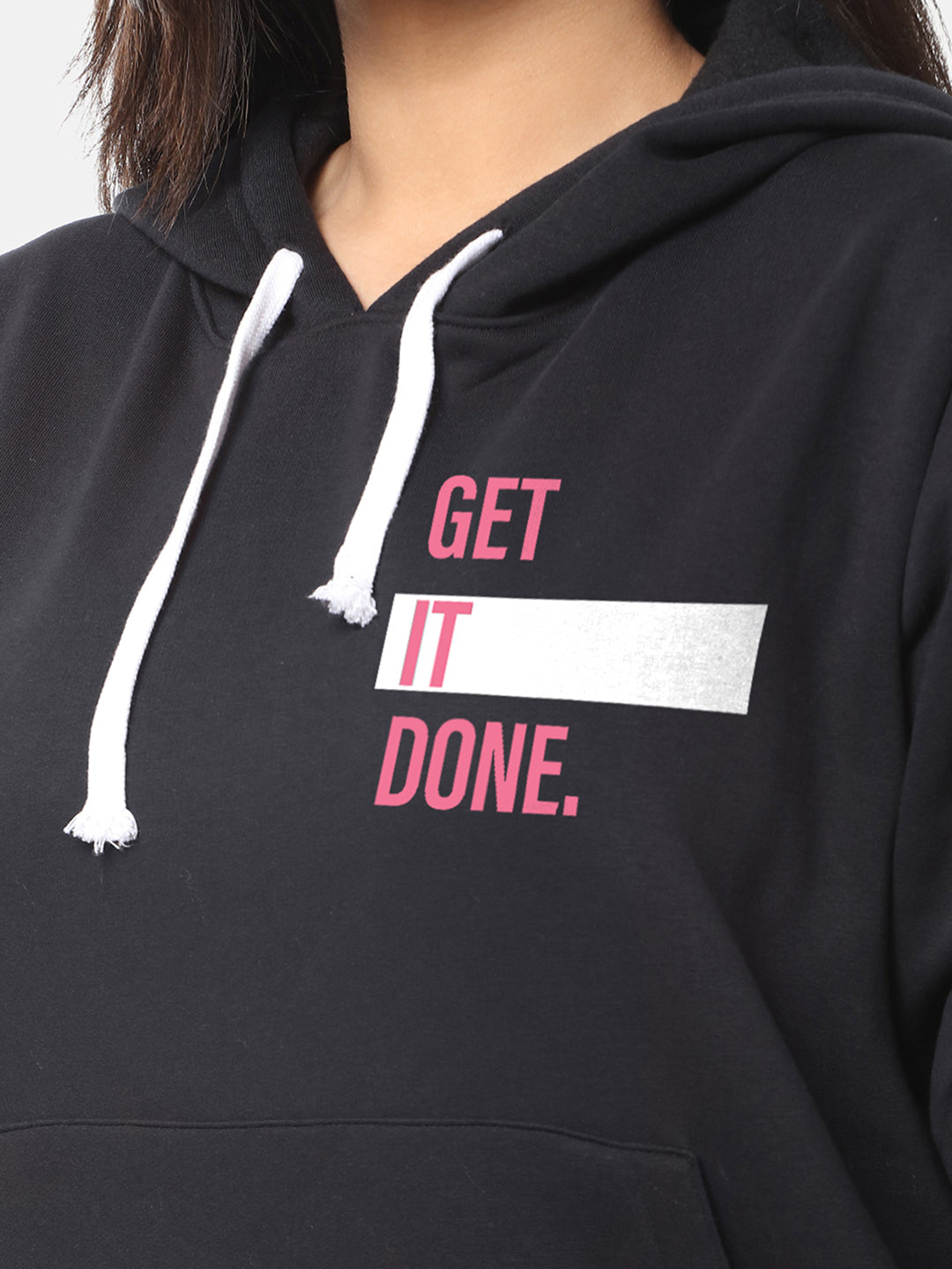 WOMEN TYPOGRAPHIC HOODIE