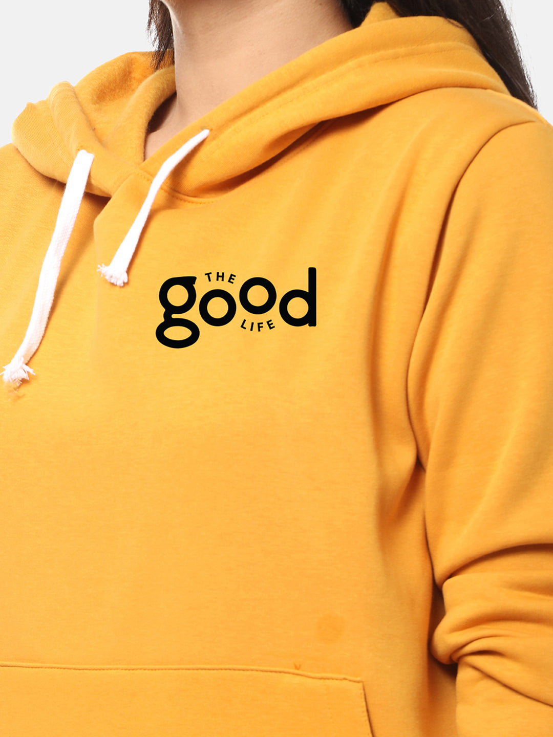 MUSTARD HOODIE FOR WOMEN