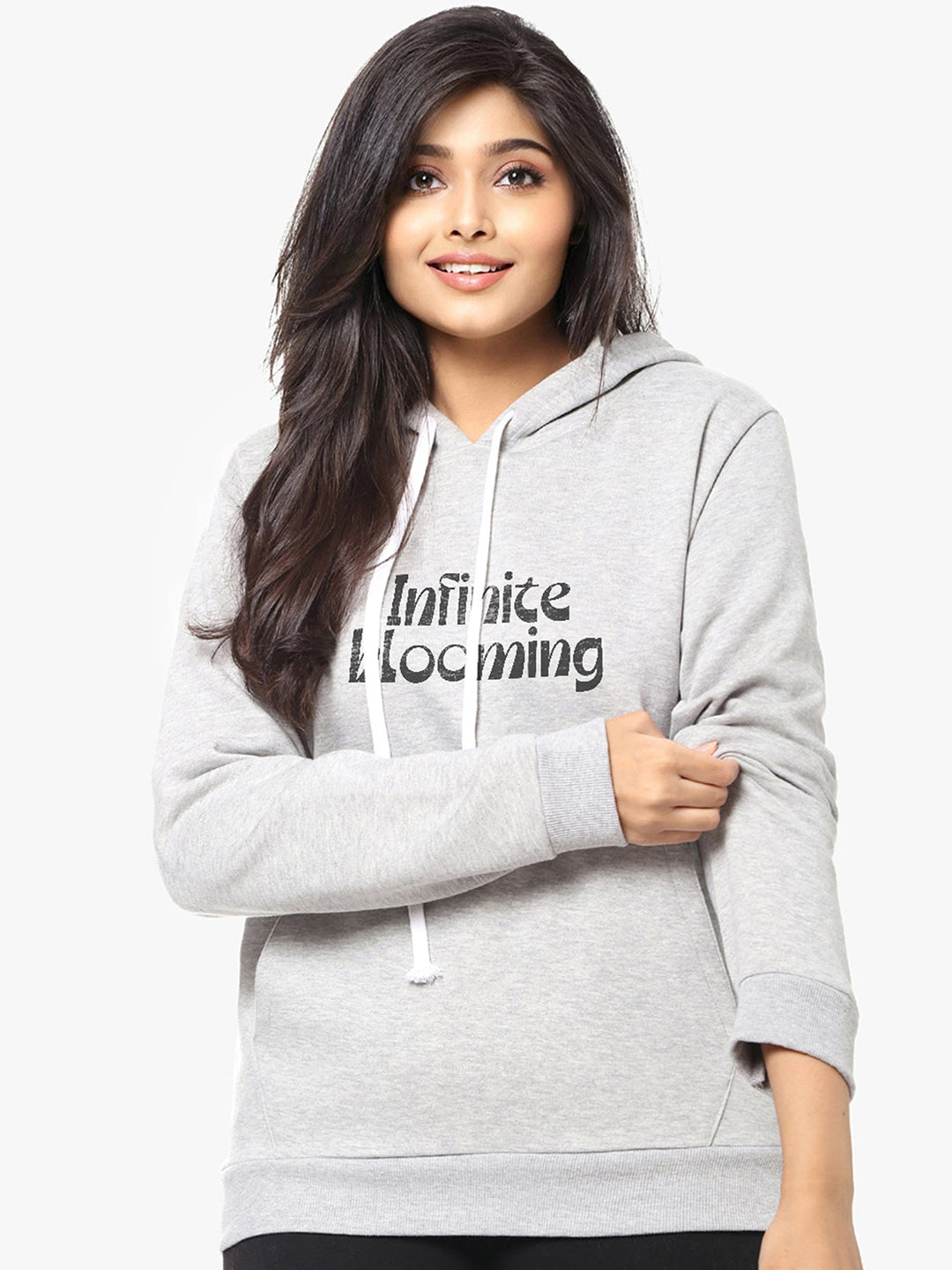 Printed Sweatshirt With Hood