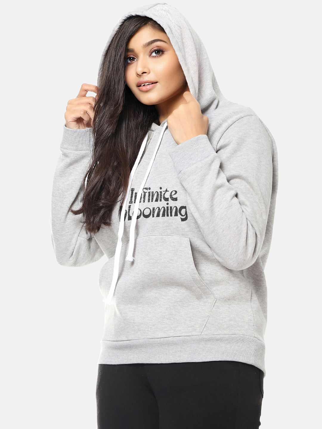 Printed Sweatshirt With Hood