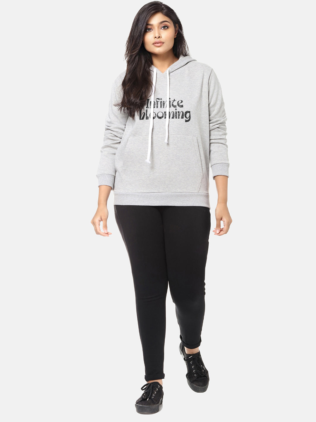 Printed Sweatshirt With Hood