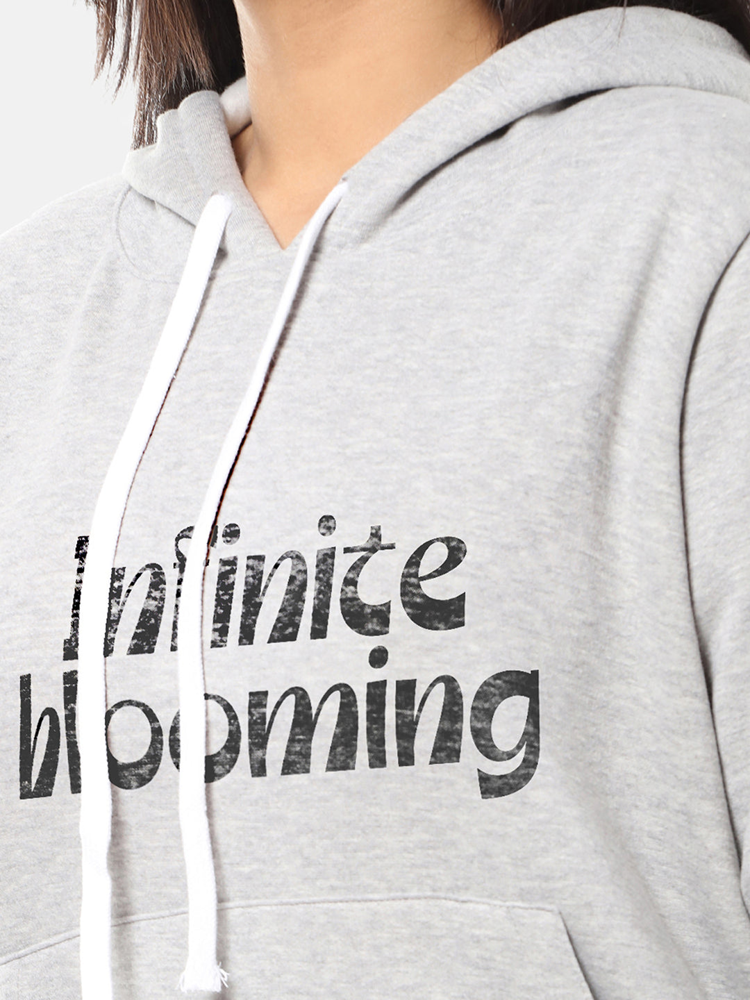 PRINTED SWEATSHIRT WITH HOOD