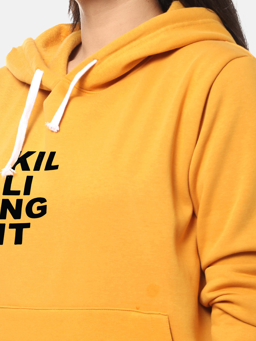 WOMEN TYPOGRAPHIC HOODIE