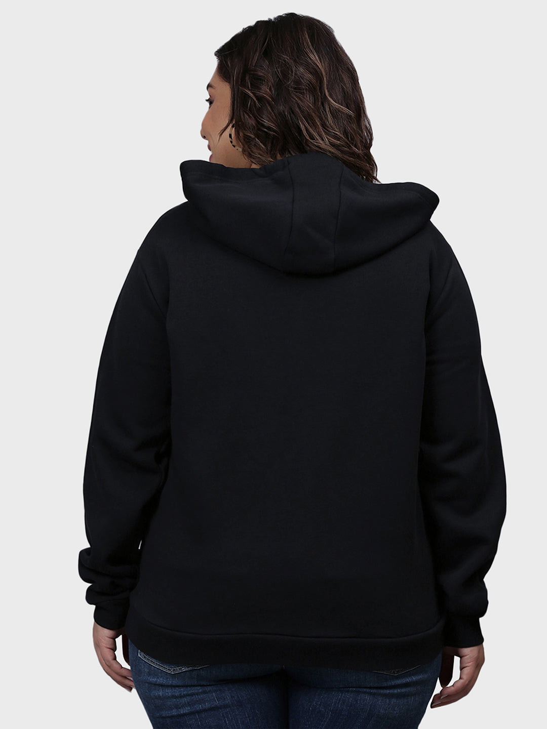 Typographic Sweatshirt With Hood