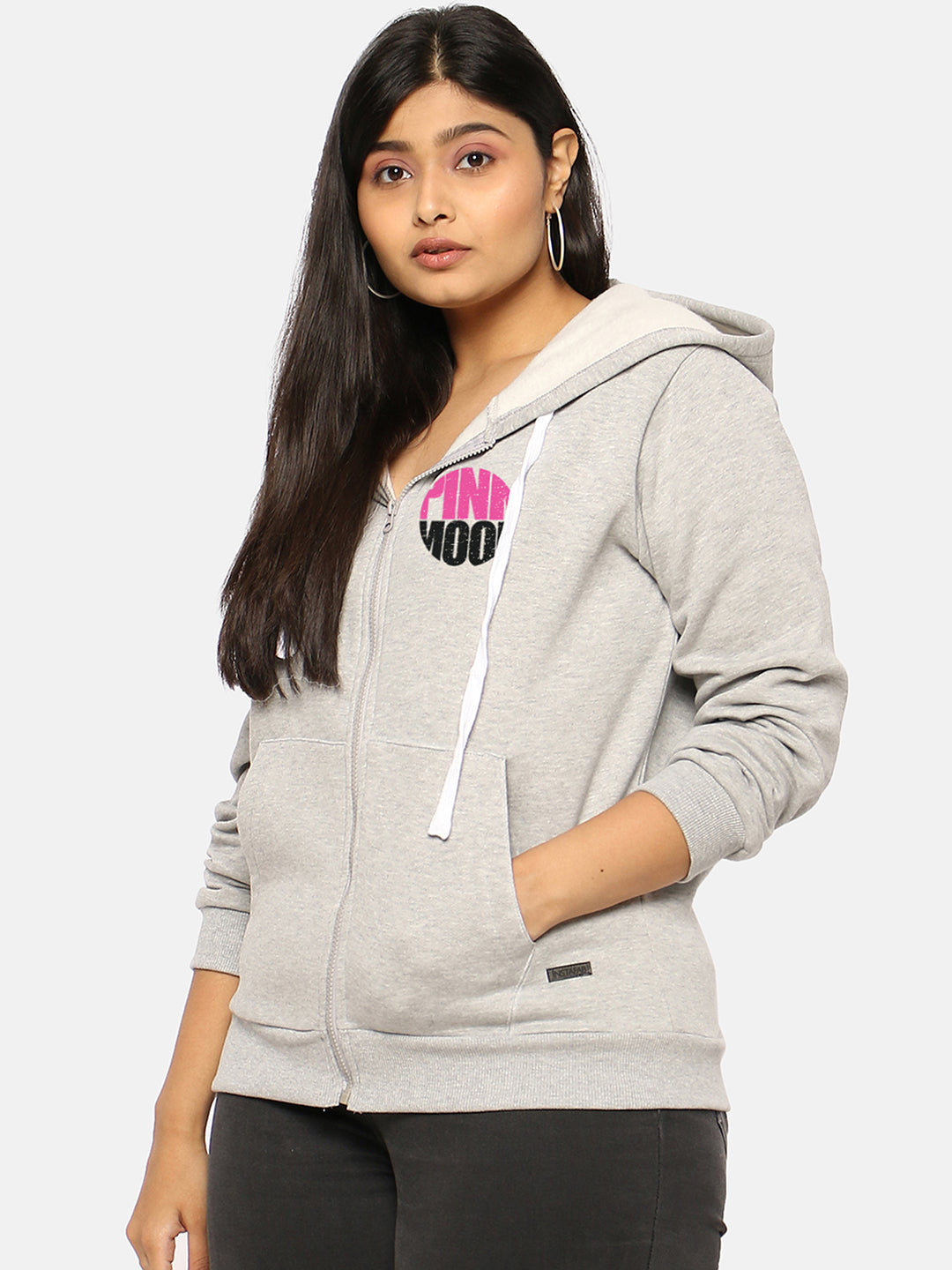 Printed Stylish Casual Hooded Sweatshirt