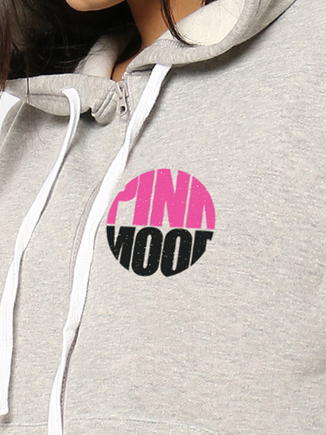 WOMEN PRINTED STYLISH CASUAL HOODED SWEATSHIRT