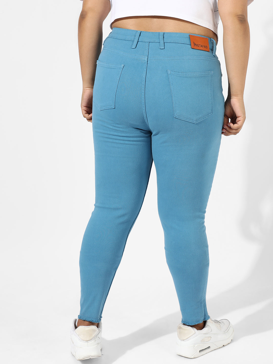 Blue Colour Pop Denim Jeans