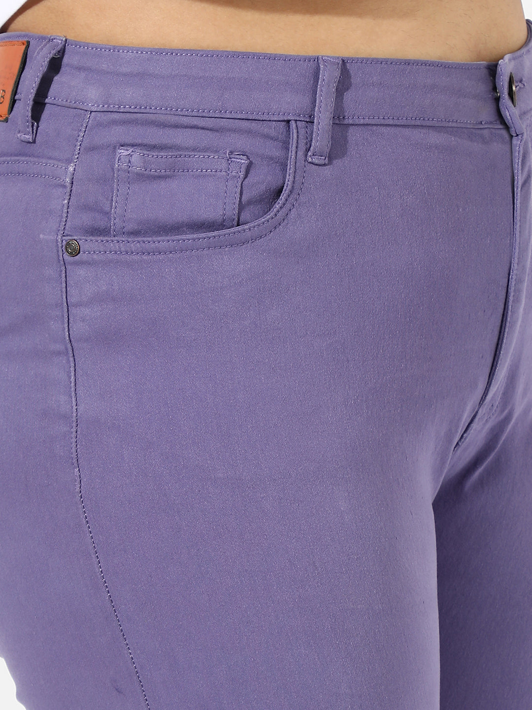 Purple Colour Pop Denim Jeans