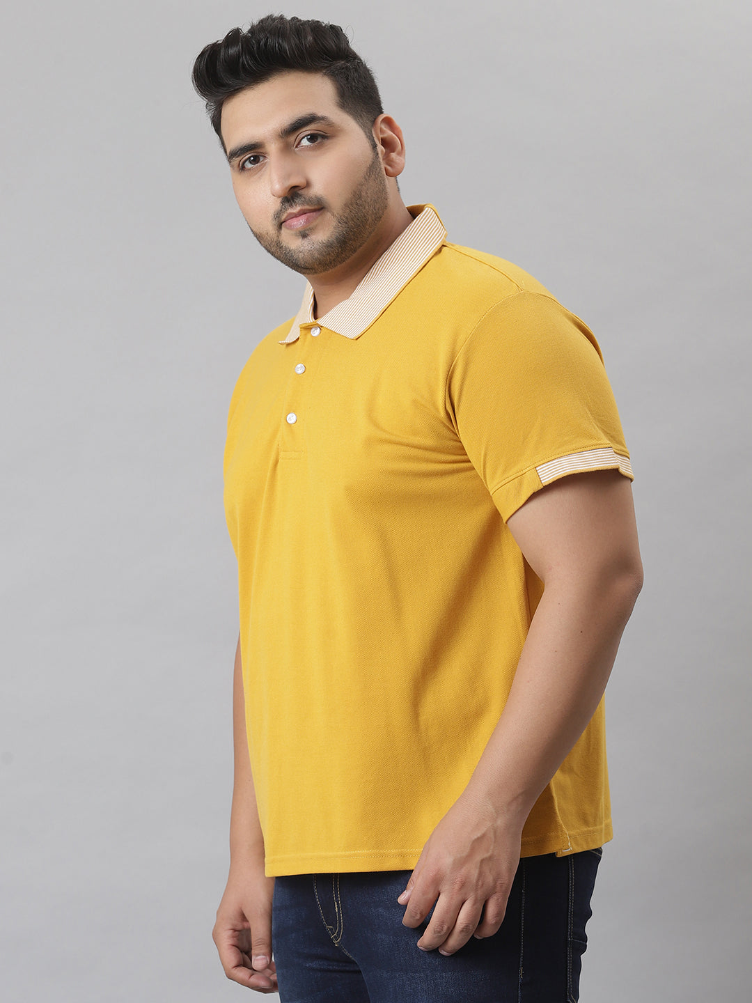 Solid Half Sleeve Casual T-Shirt