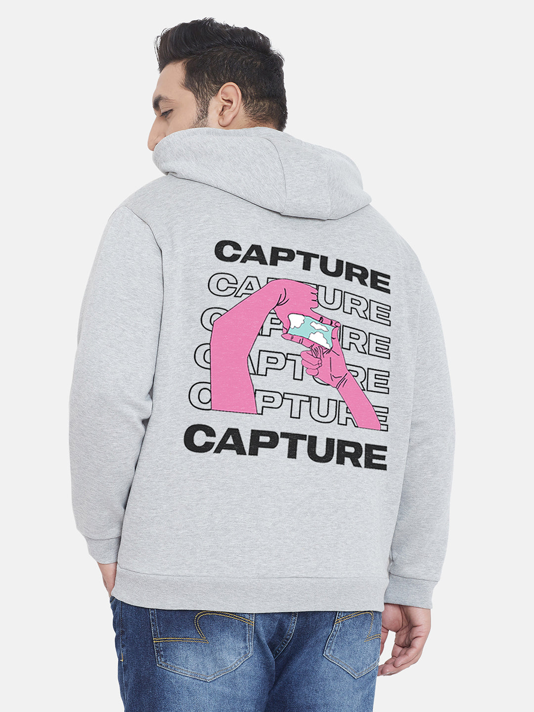 Grey Capture Hoodie