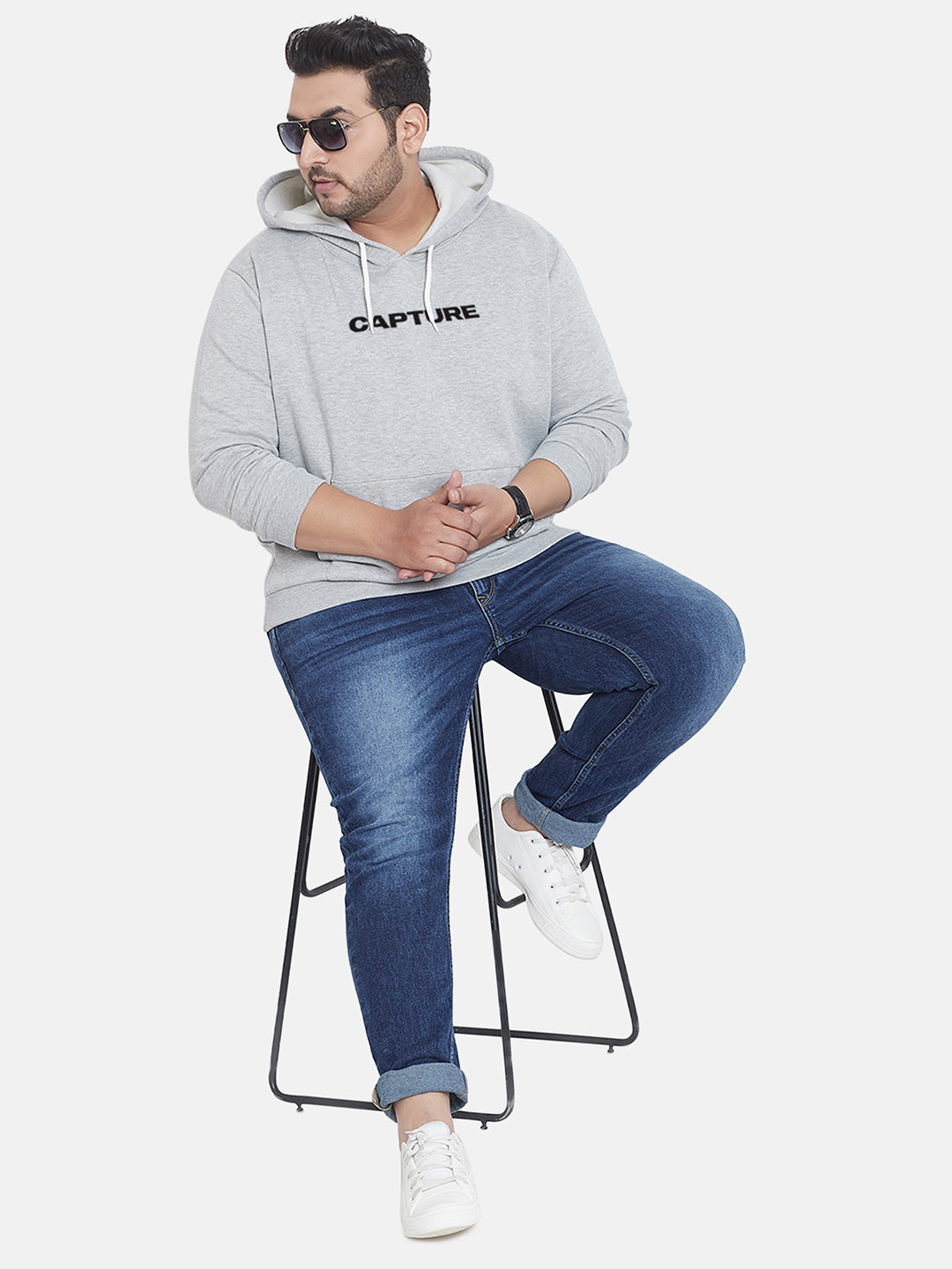 Grey Capture Hoodie
