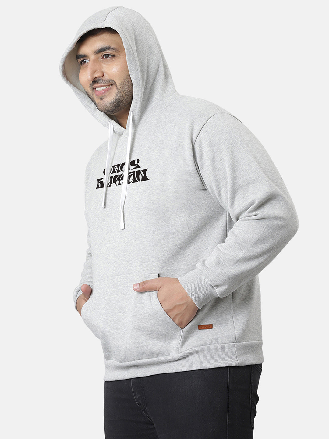 Grey Only Human Hoodie