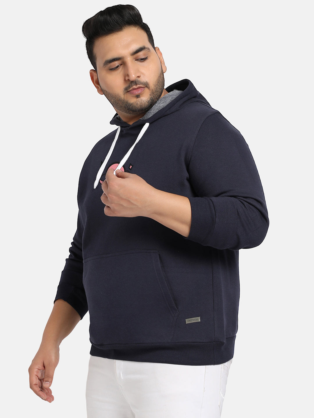 Navy Blue Open Mind Hoodie