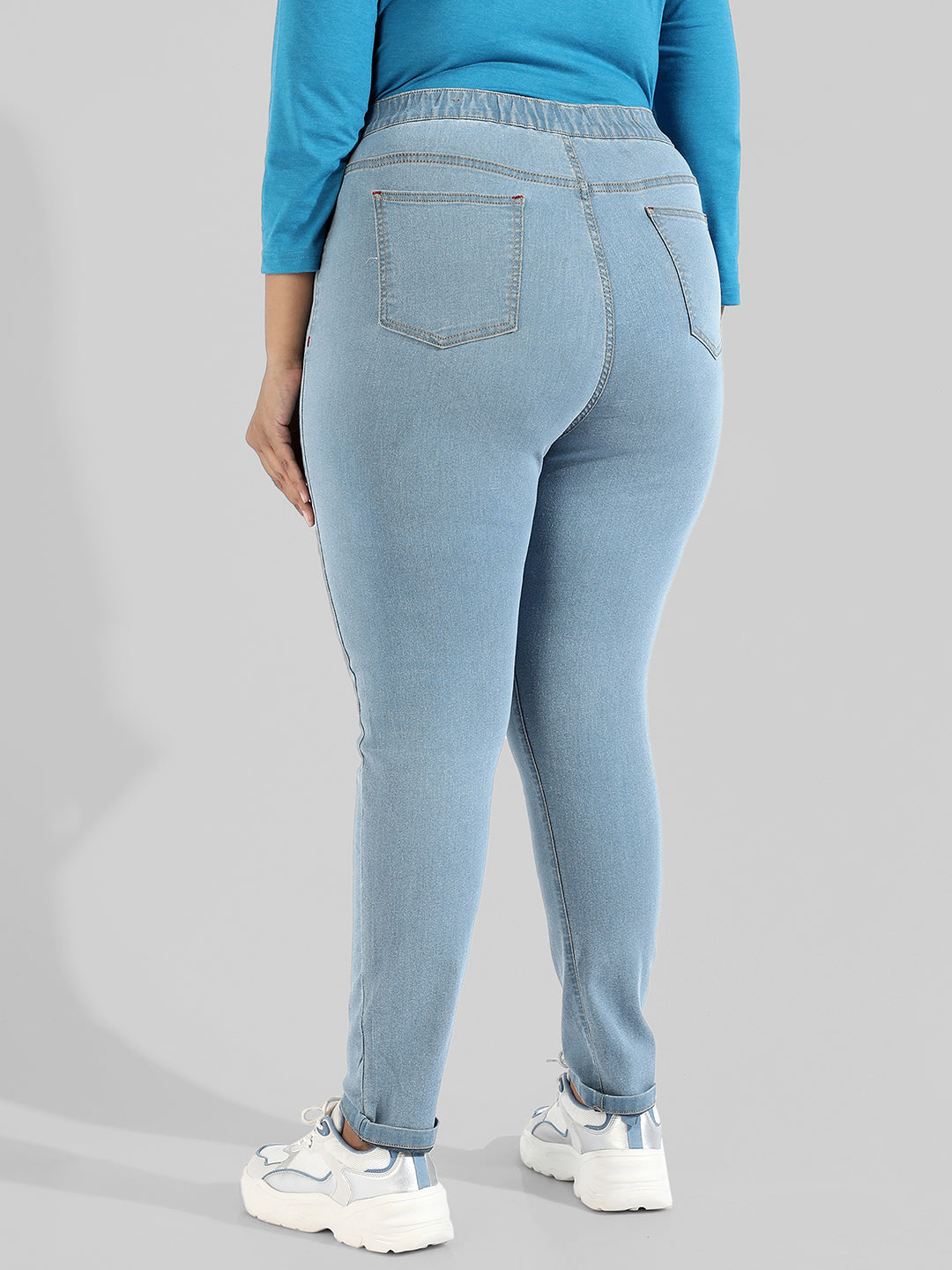 Solid Stylish Skinny Fit New Trend Denim Jeans