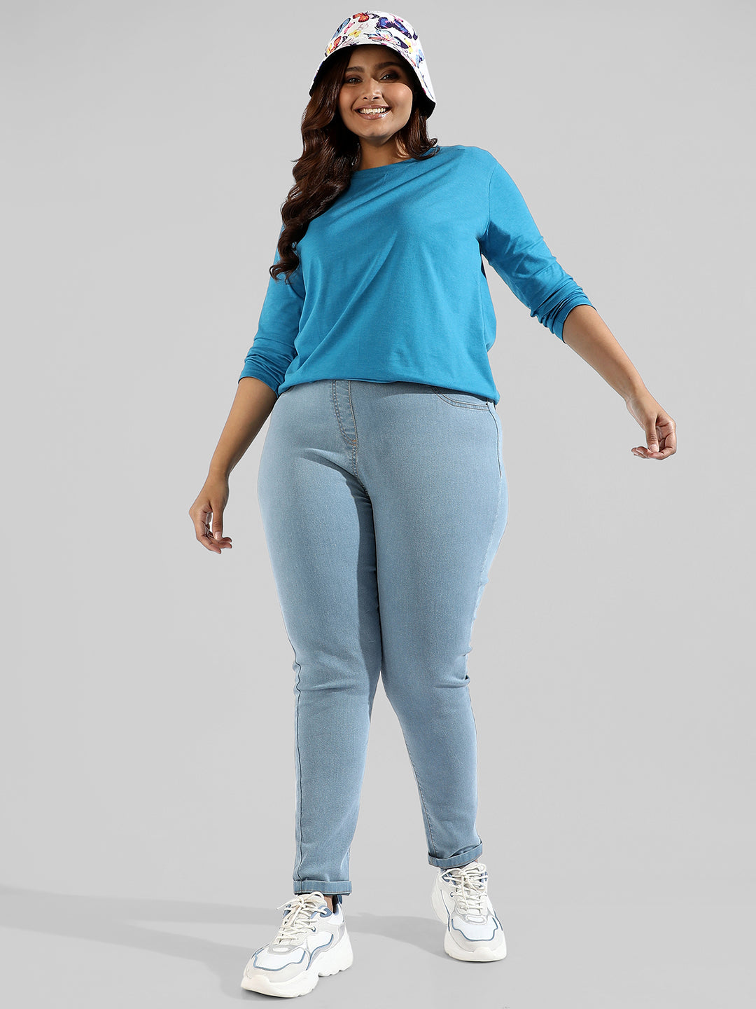 Solid Stylish Skinny Fit New Trend Denim Jeans