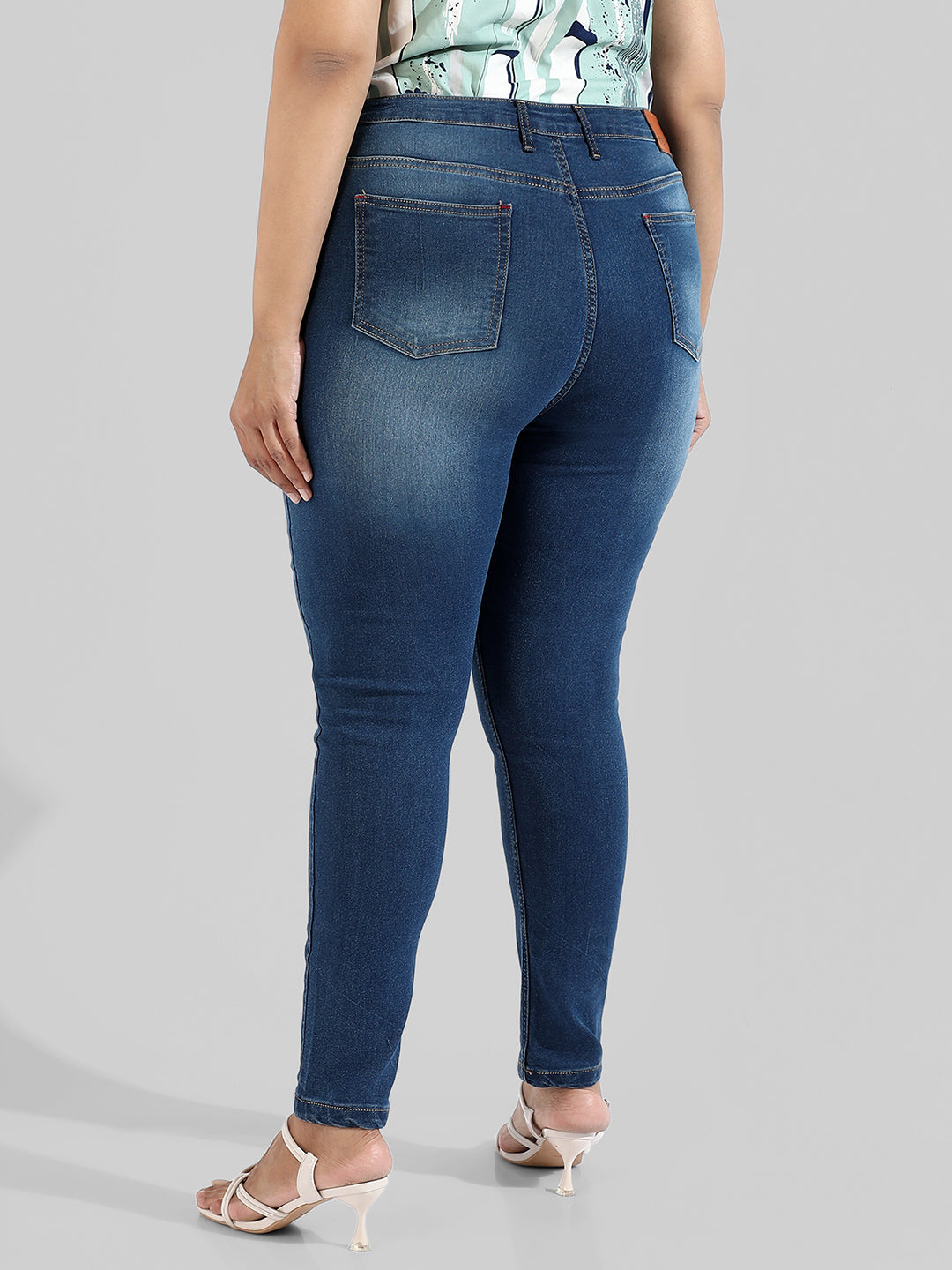 Solid Stylish Skinny Fit New Trend Denim Jeans