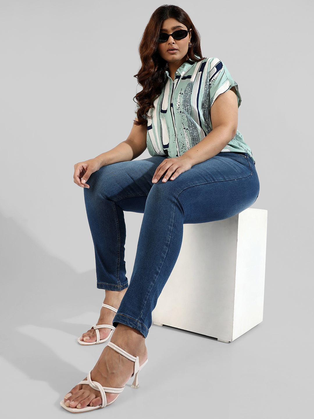 Solid Stylish Skinny Fit New Trend Denim Jeans