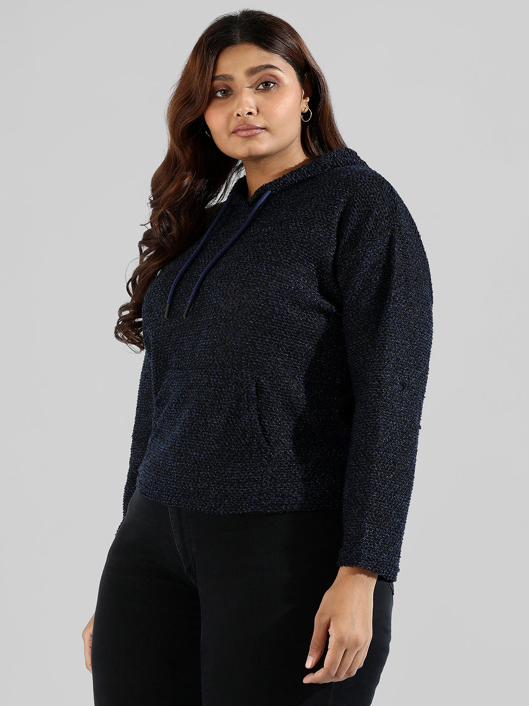 Solid Stylish Hooded Sweatshirts