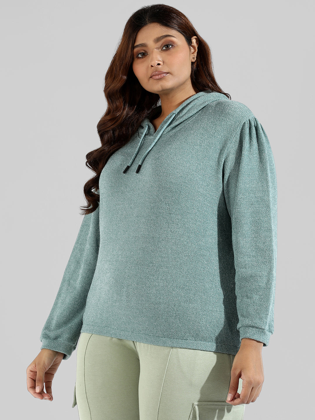 Solid Stylish Hooded Sweatshirts