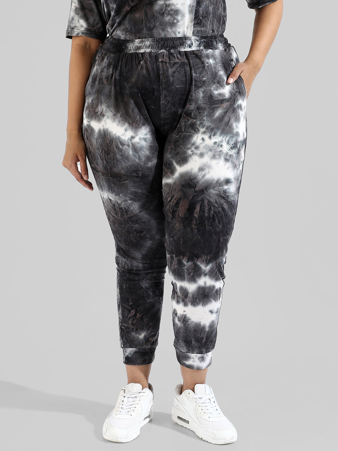 Tye-Dye Stylish Hooded Co-Ords Set