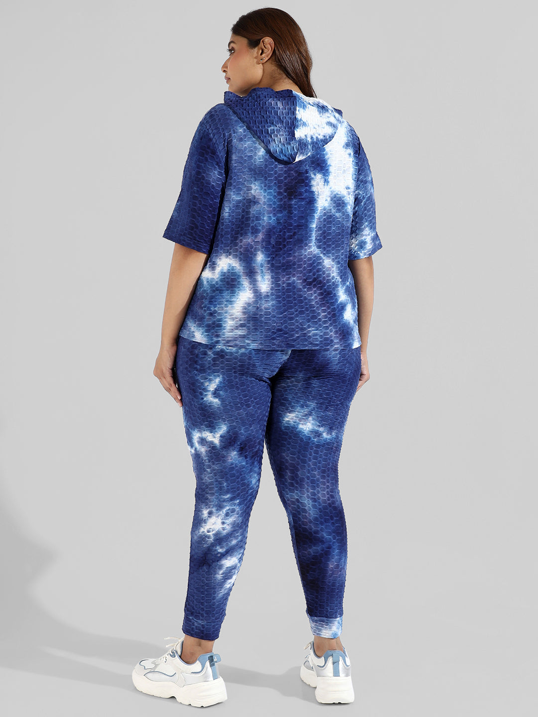 Tye-Dye Stylish Hooded Co-Ords Set