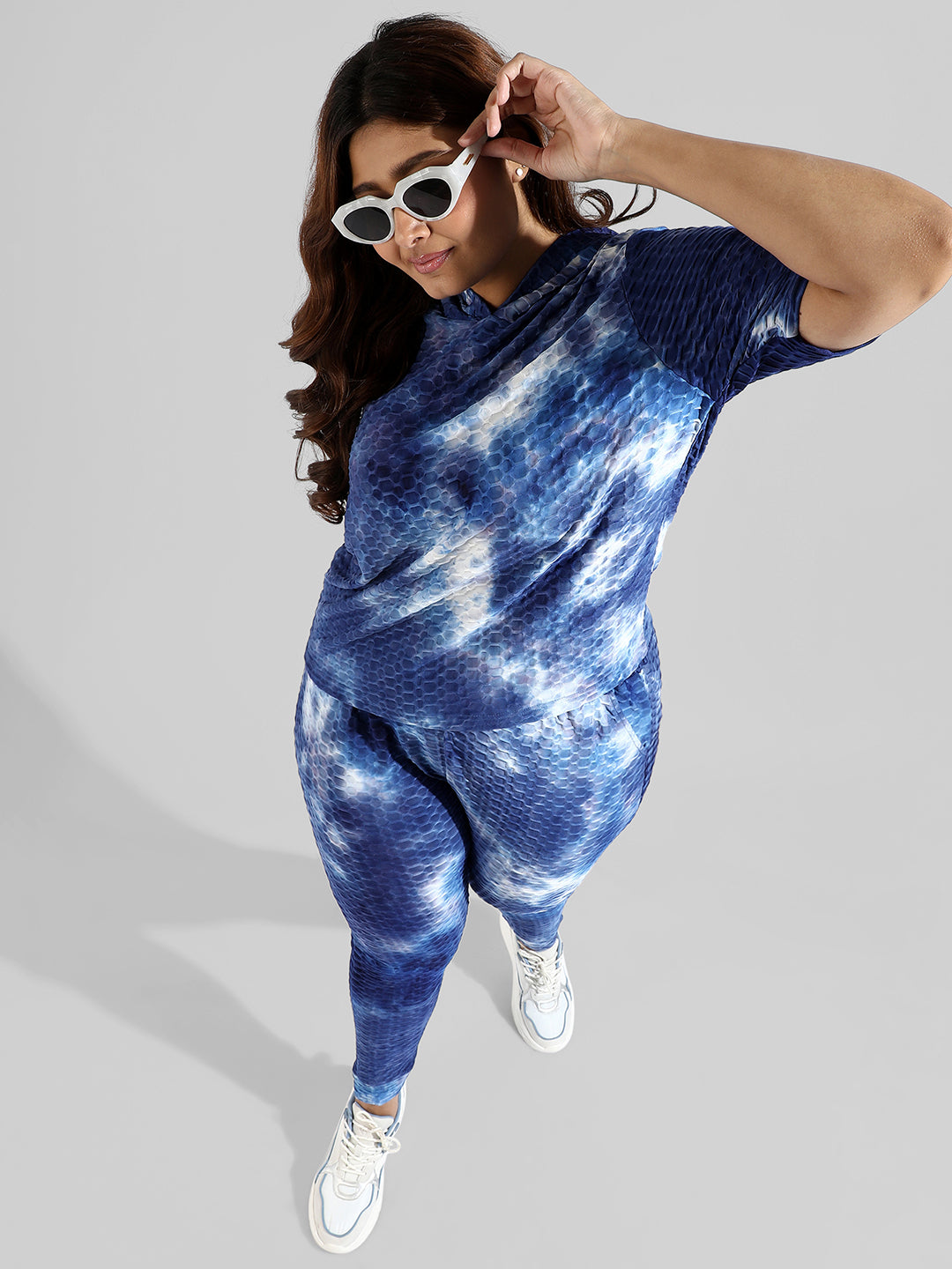 Tye-Dye Stylish Hooded Co-Ords Set