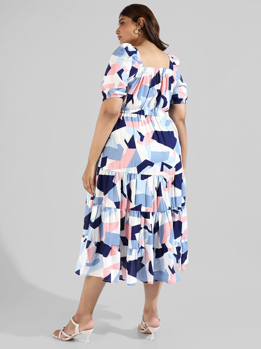 Ifp - Graphic Design Stylish Casual Dress -