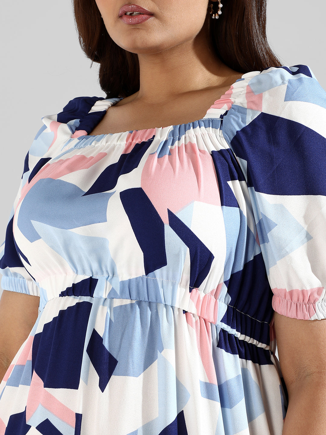 Instafab Plus Women Graphic Design Stylish Casual Dresses