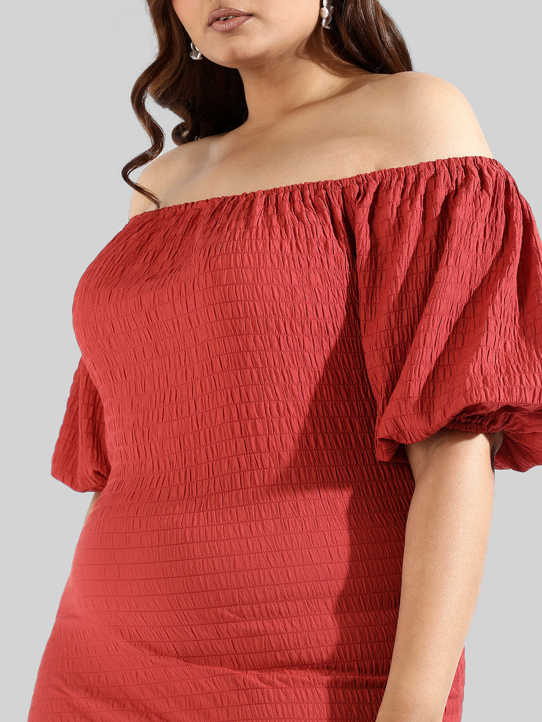 Instafab Plus Women Solid Stylish Casual Dresses