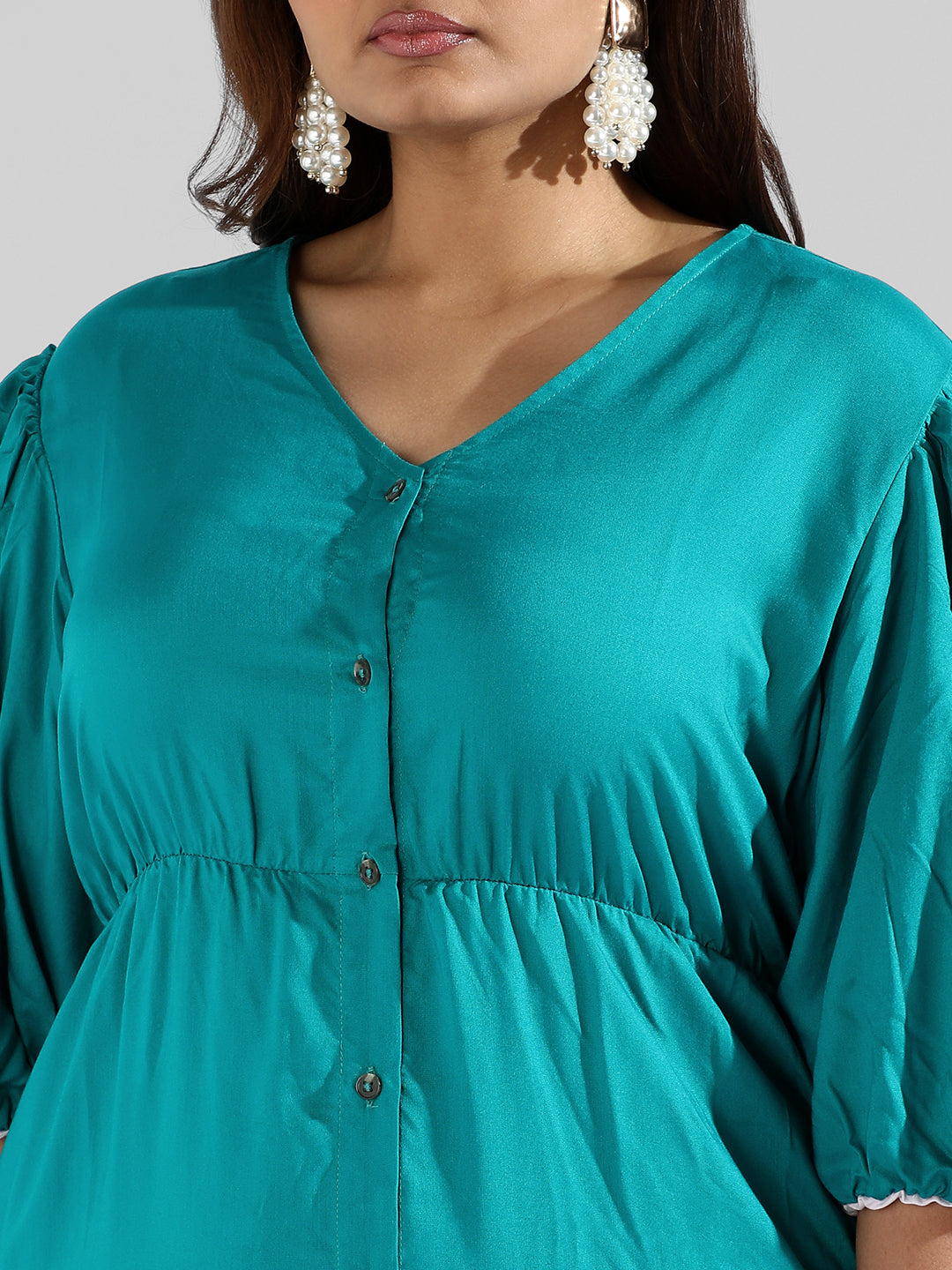 Instafab Plus Women Solid Stylish Casual Dresses