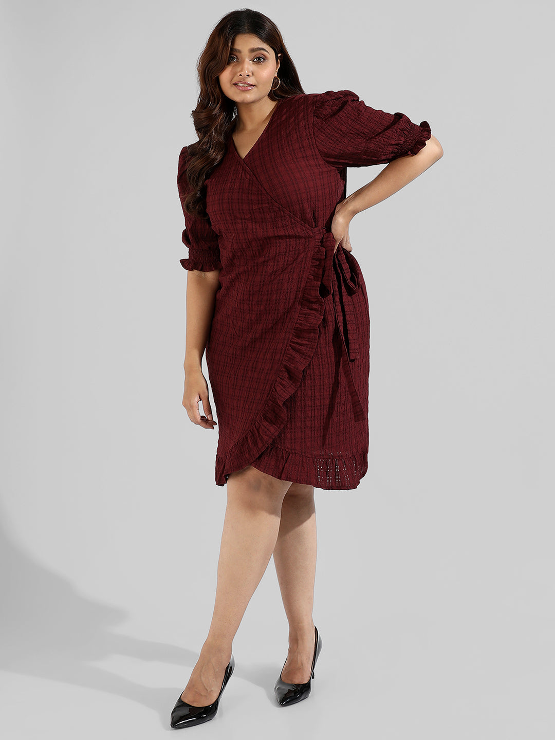 Solid Drawstring Stylish Casual Dresses