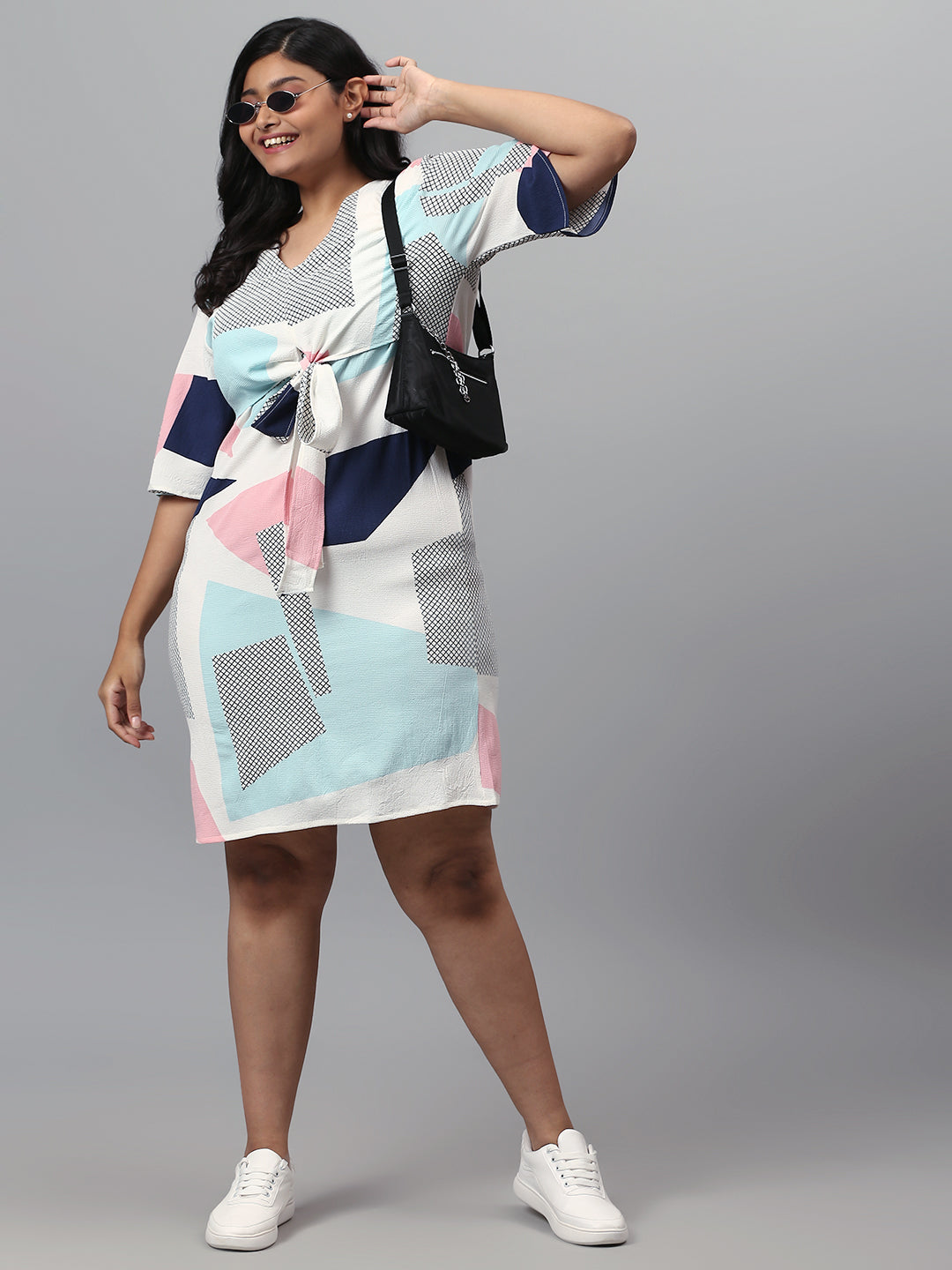 WOMEN SELF DESIGN DRESS