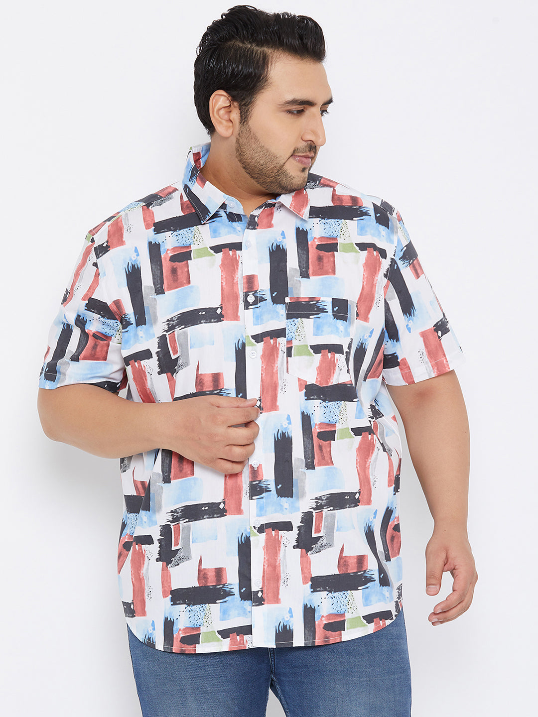 Graphic Design Half Sleeve Shirt