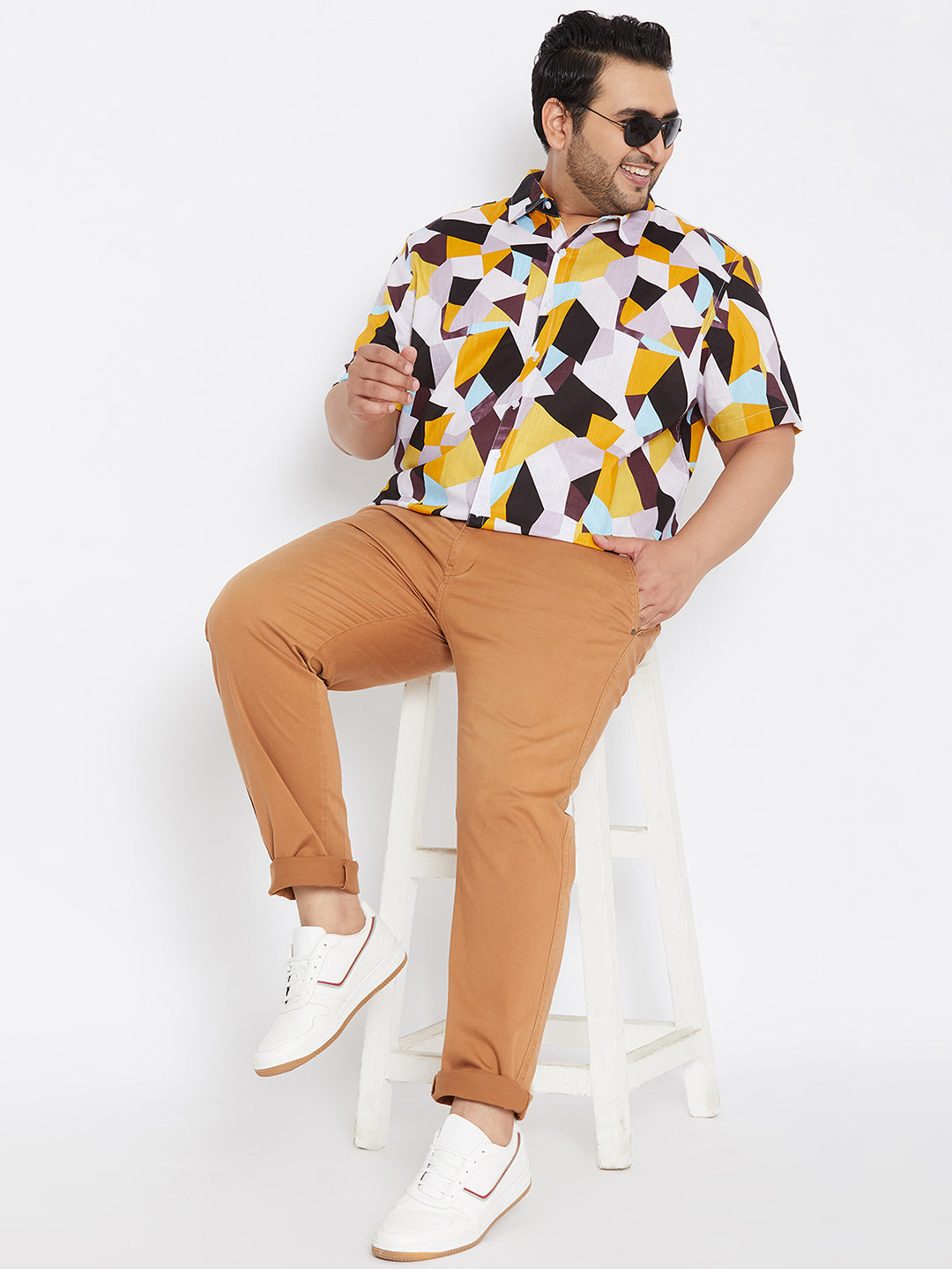 MEN GRAPHIC DESIGN HALF SLEEVE SHIRT