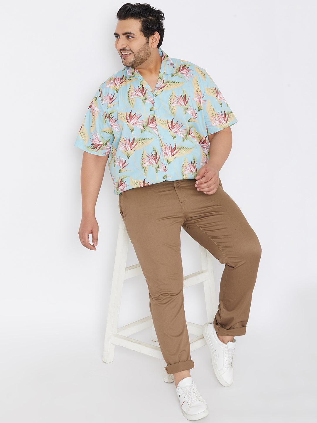 MEN GRAPHIC DESIGN HALF SLEEVE SHIRT