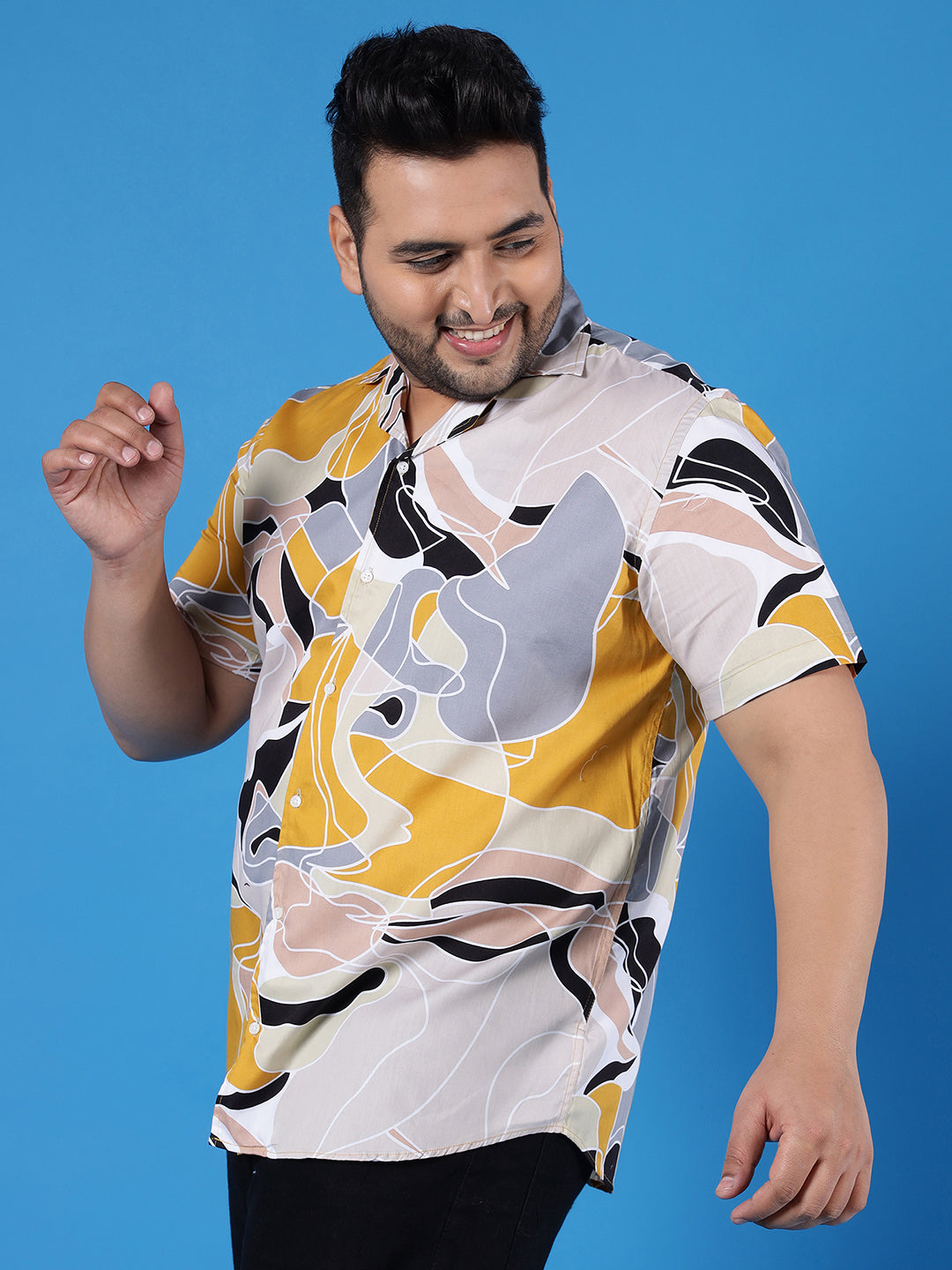 Graphic Design Half Sleeve Shirt