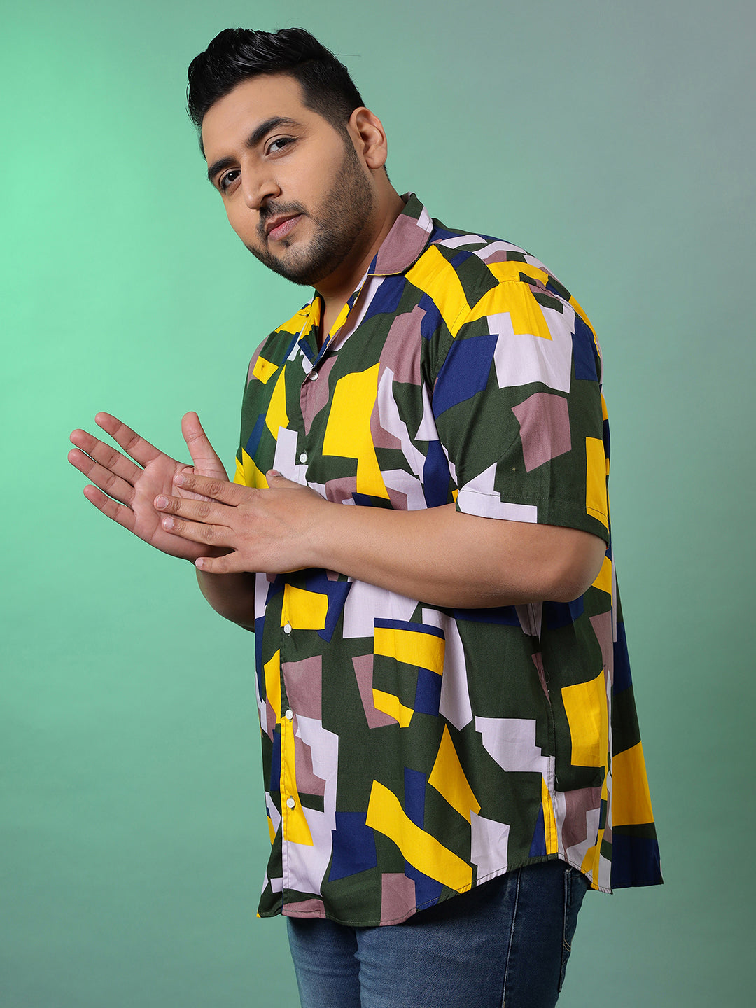 Graphic Design Half Sleeve Shirt