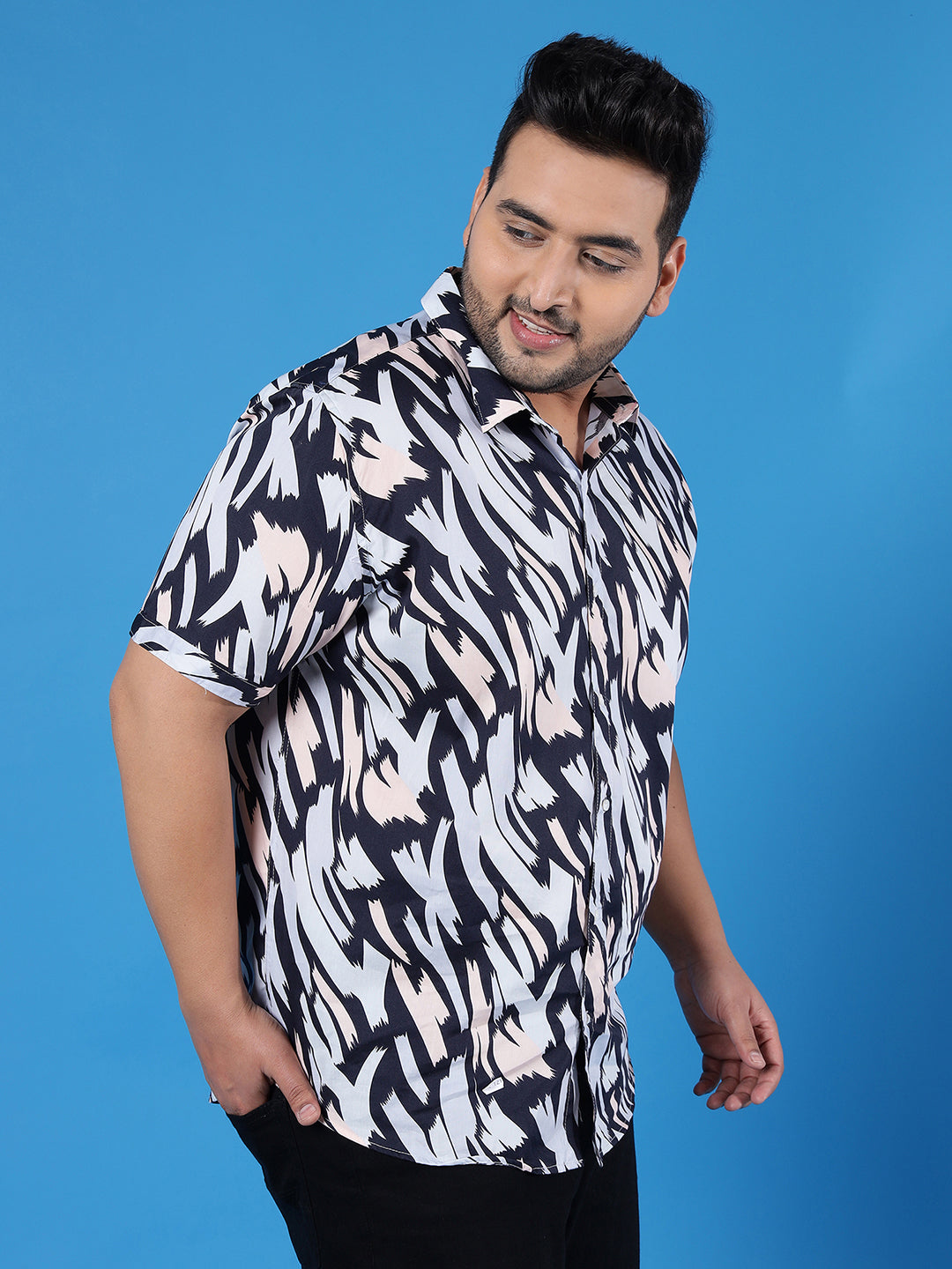 Graphic Design Half Sleeve Shirt