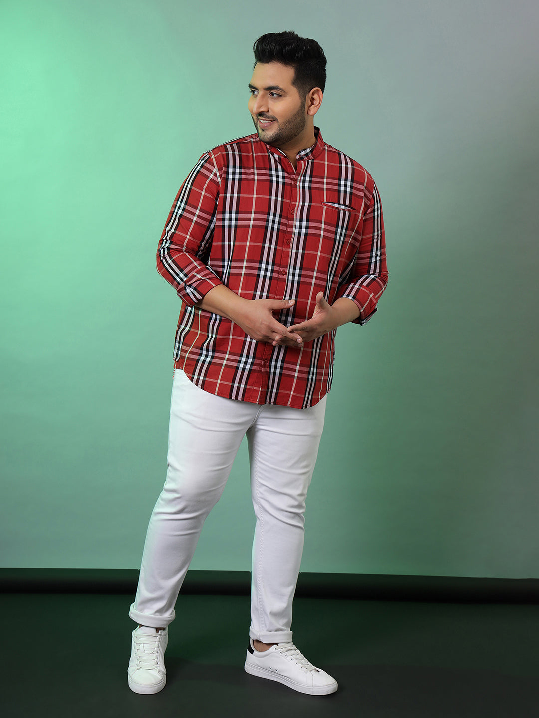 Checks Full Sleeve Casual Shirt