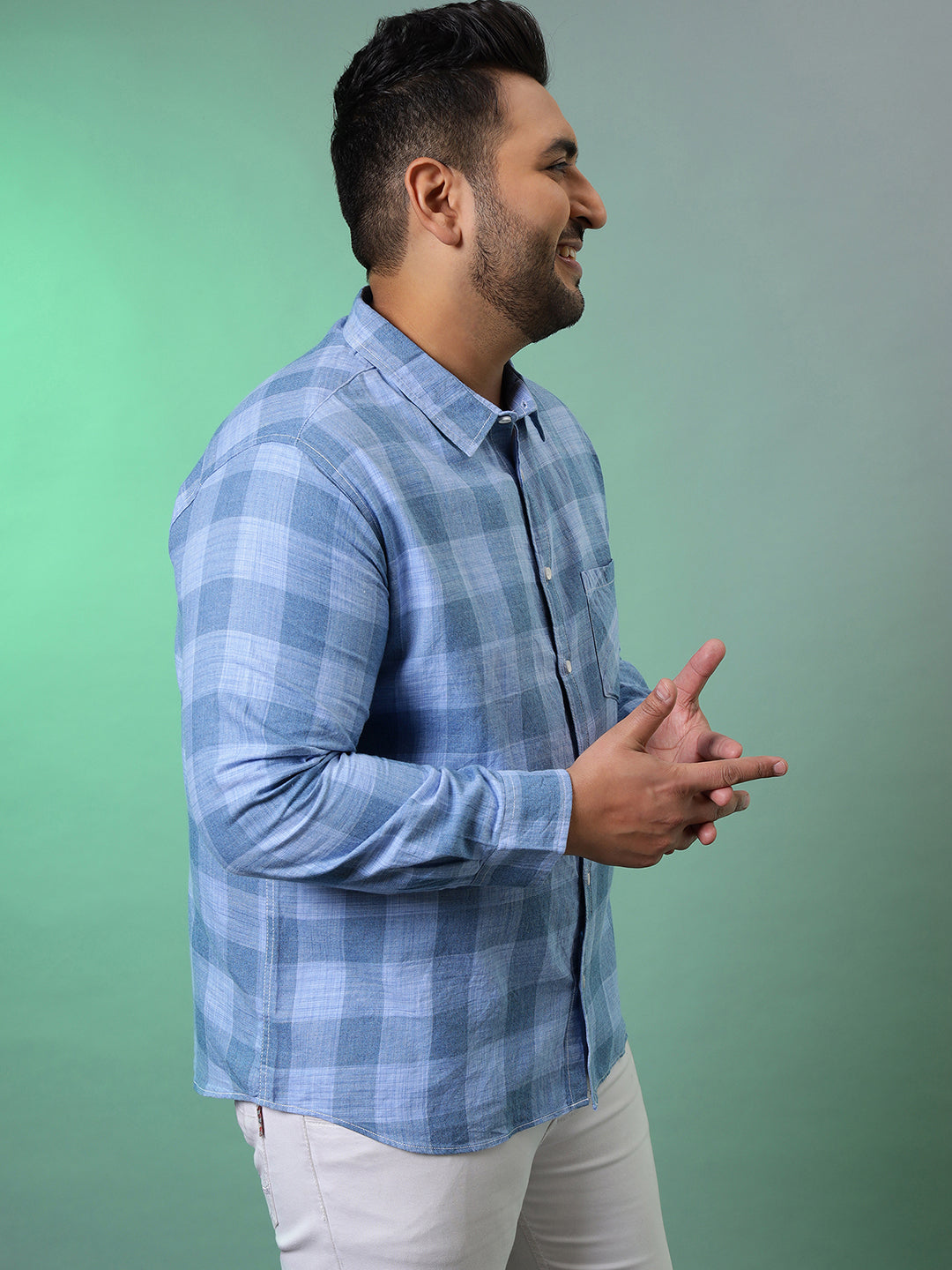 Checks Full Sleeve Casual Shirt