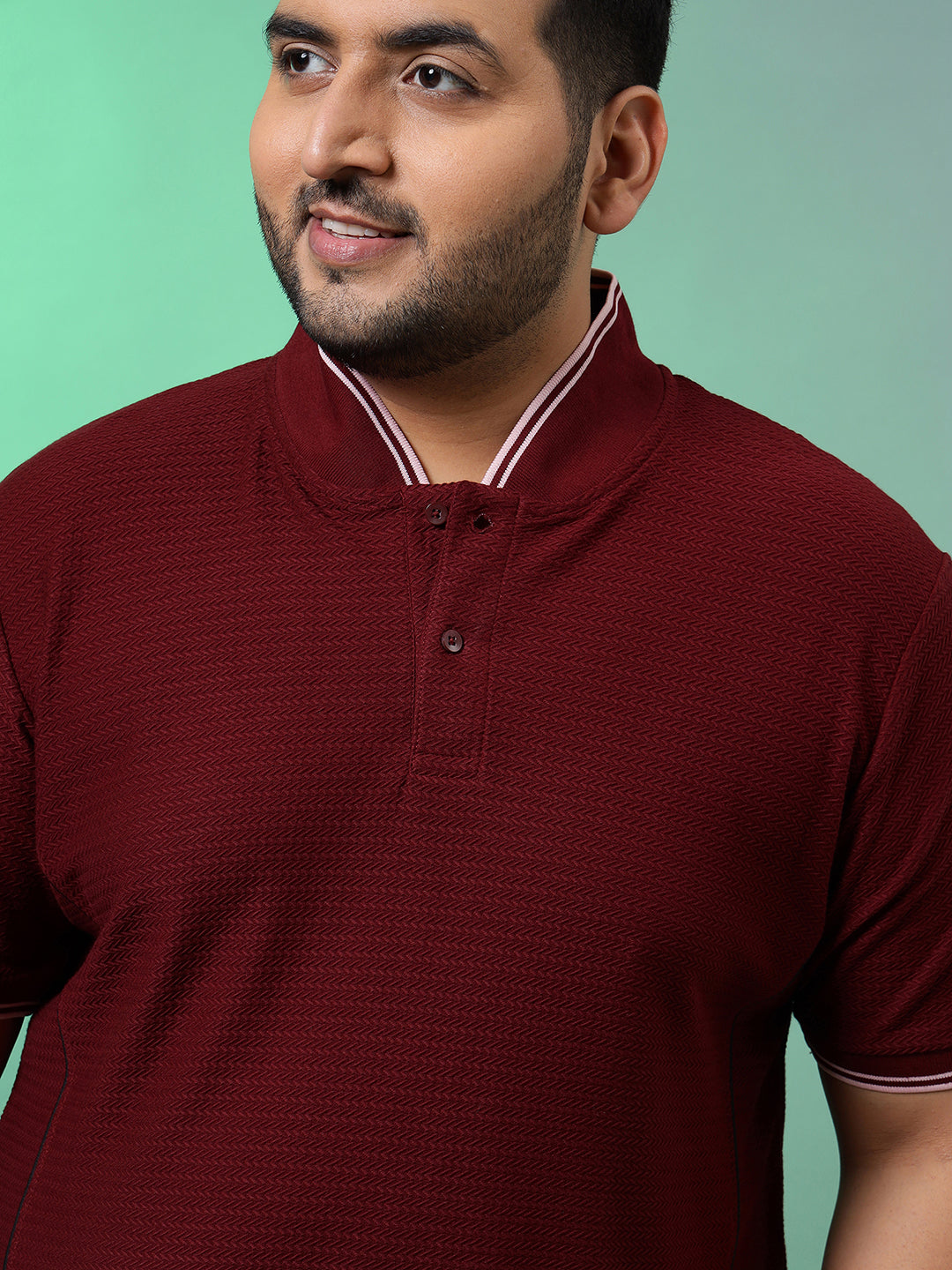 Solid Half Sleeve Casual T-Shirt